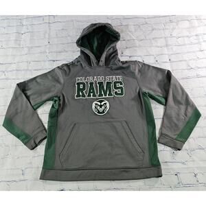 COLORADO RAMS Sport-Tek Pullover Hoodie Sweatshirt Gray MENS SIZE M